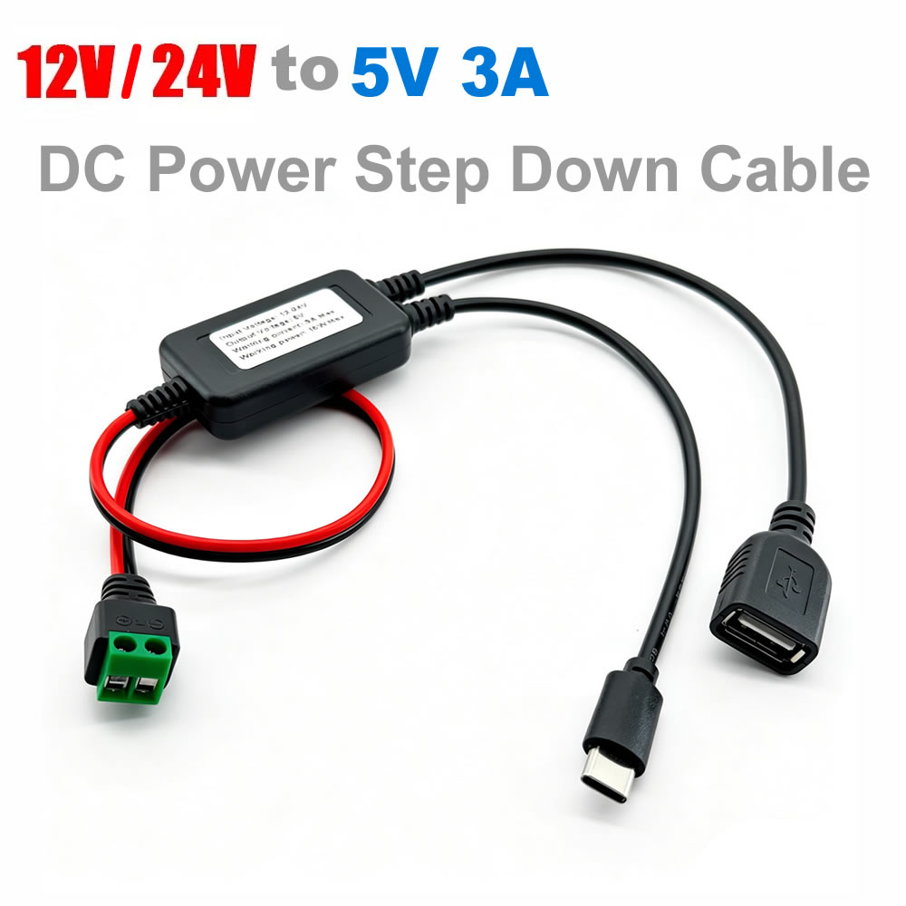 Modular Power Supply - Convertidor de 12V/24V a 5V, Módulo
