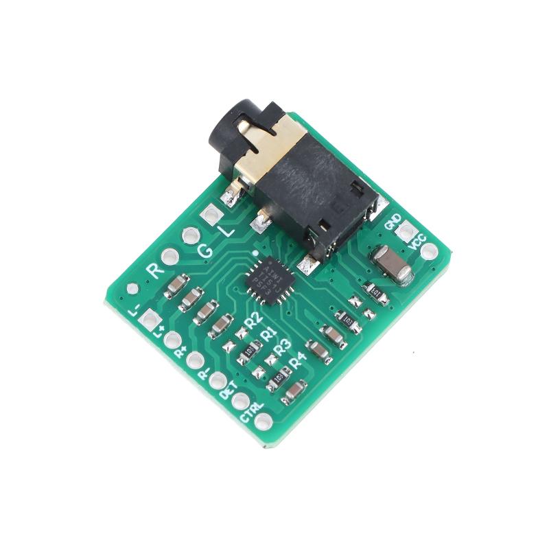 Modular Power Supply - Placa amplificadora de auriculares TPA6132, salida