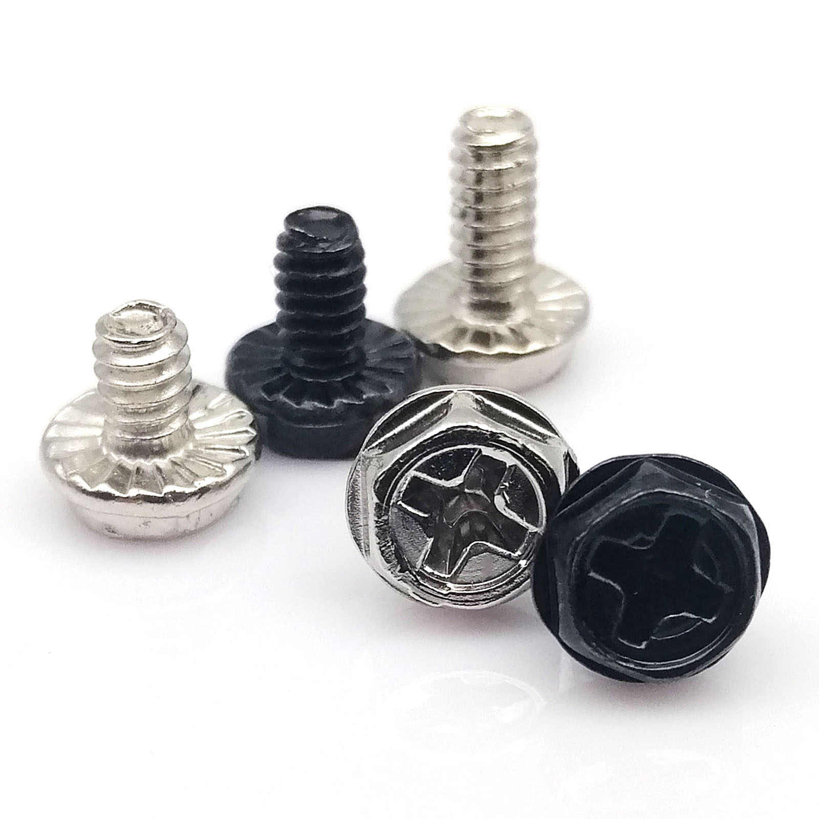 Psu Computer - 100 piezas negro plata 6 #