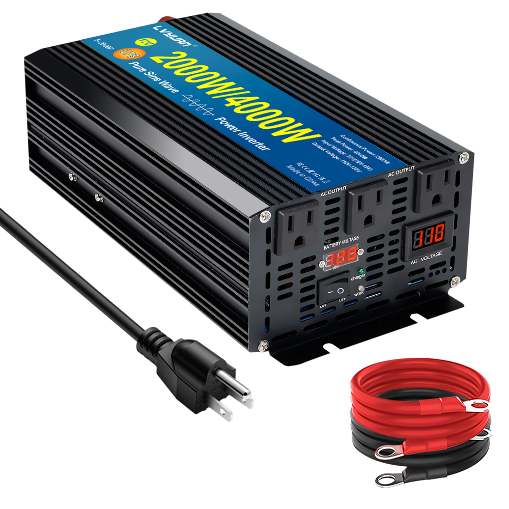 Power Supply 12V - Inversor LVYUAN de 1500W con Función