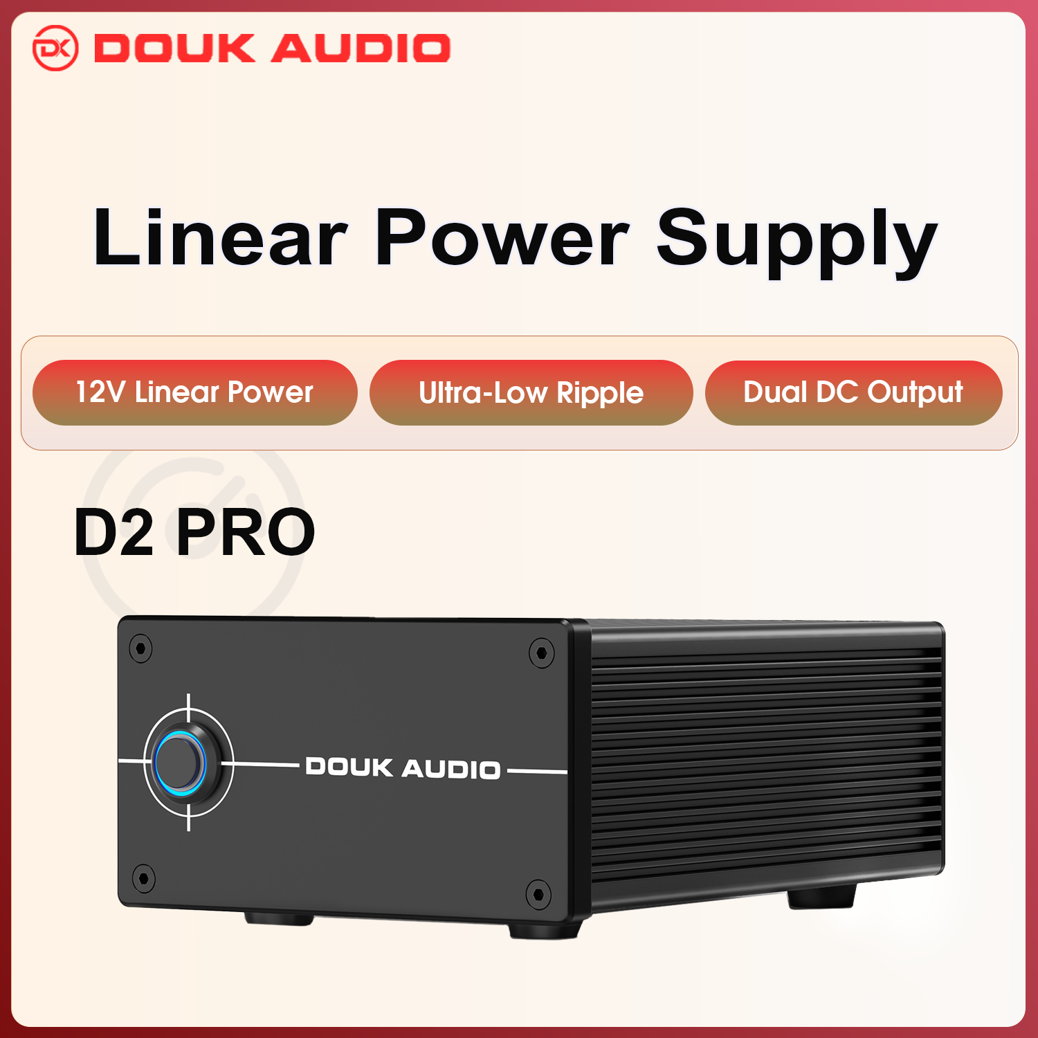Dc Power Supply 12V - Fuente de alimentación lineal regulada Douk