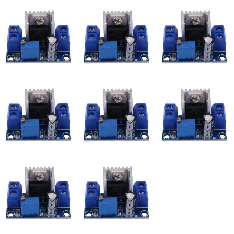 Pc Power Supply - 8X LM317 DC-DC 1.5A 1.2-37V Placa