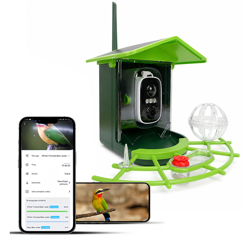 Power Supply - Comedero solar para pájaros con cámara