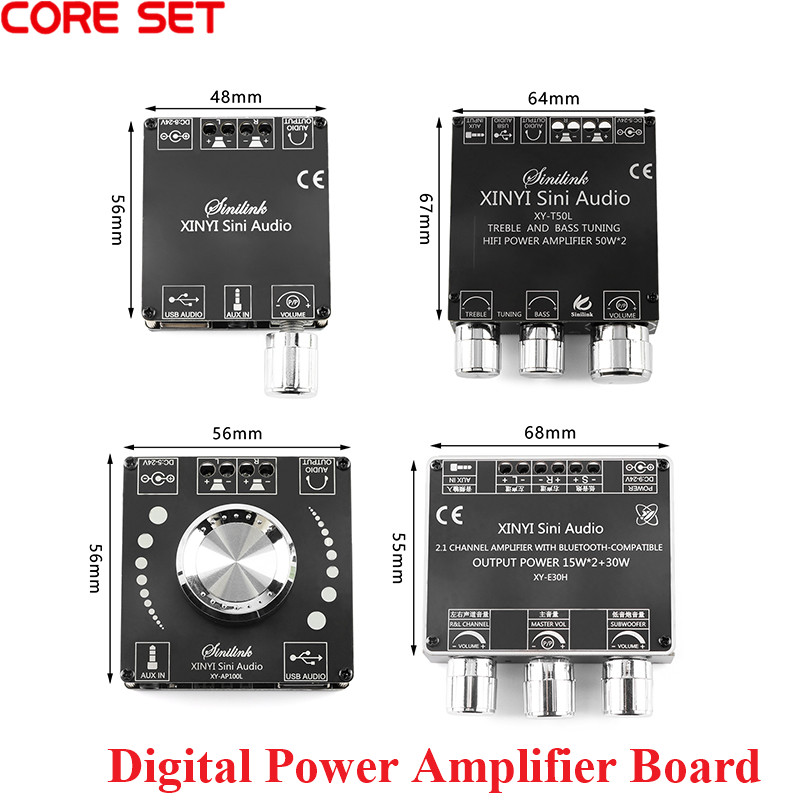 Modular Power Supply - Placa amplificadora de potencia Digital, estéreo,