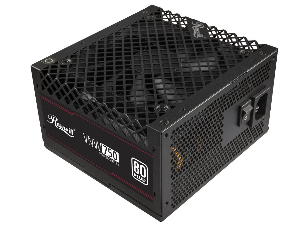 Rosewill VNW 750W 80+ Certific - Power Supply 750W reseña y precio