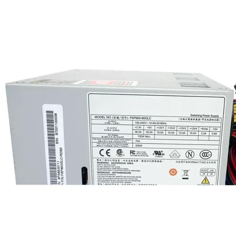 Fuente de Alimentación Conmuta - Power Supply 650W reseña y precio