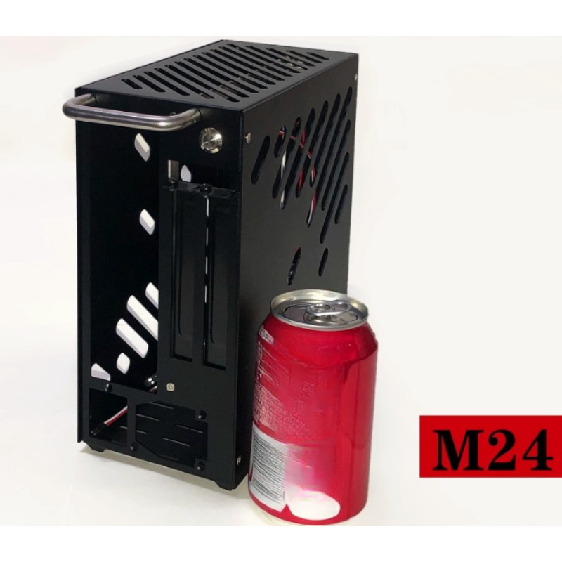 Chasis M24 Mini A4 ITX, cubier - Psu Computer reseña y precio