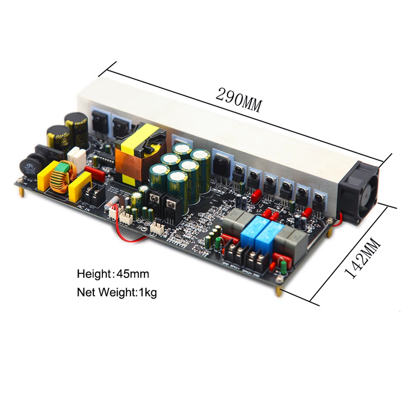 Placa amplificadora Digital de - Power Supply 500W reseña y precio