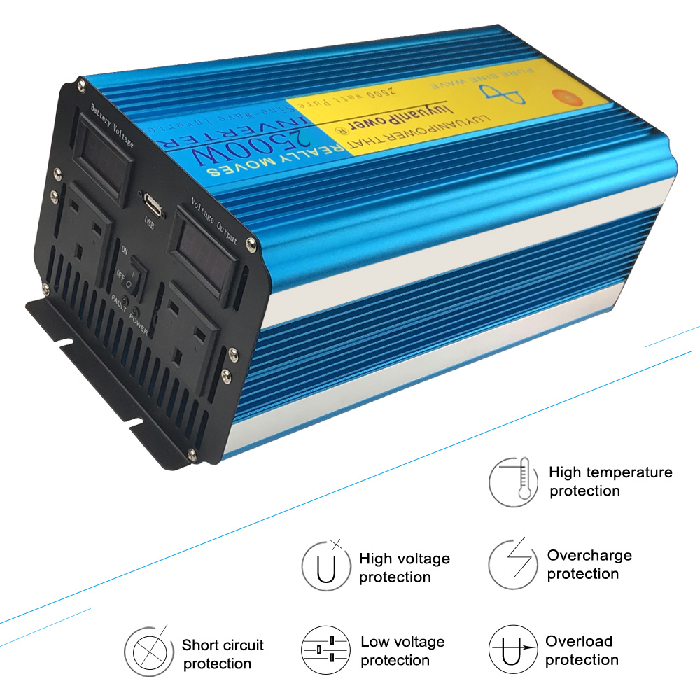 Inversor de Onda Sinusoidal Pu - Dc Power Supply 12V reseña y precio