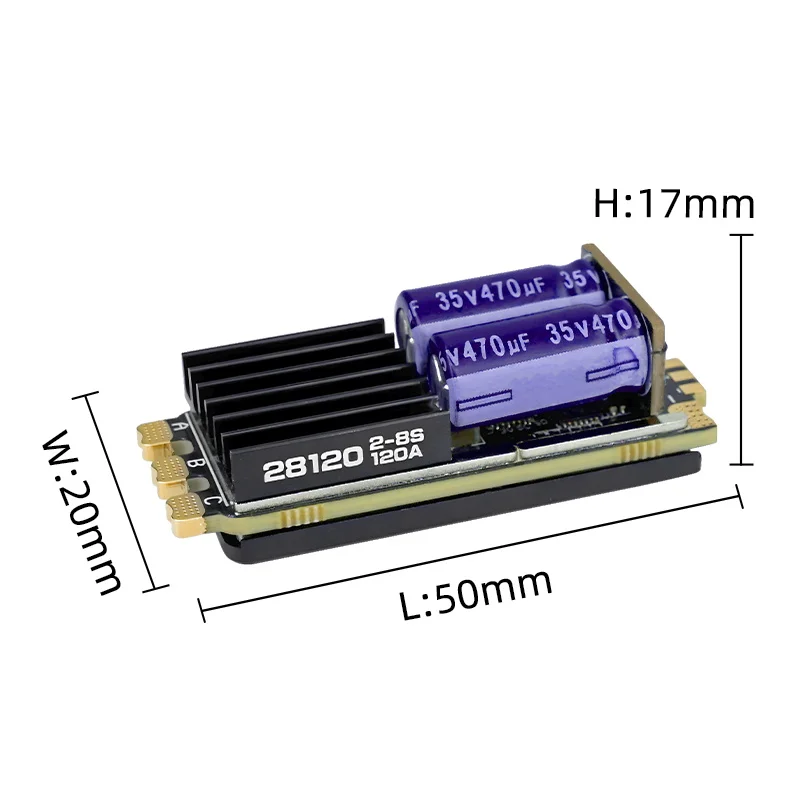 ESC sin Escobillas SEQURE 2812 - Power Supply reseña y precio