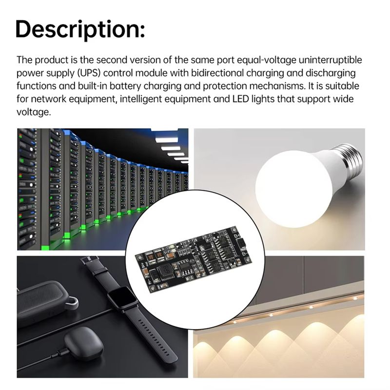 Módulo de Fuente de Alimentaci - Dc Power Supply 12V reseña y precio