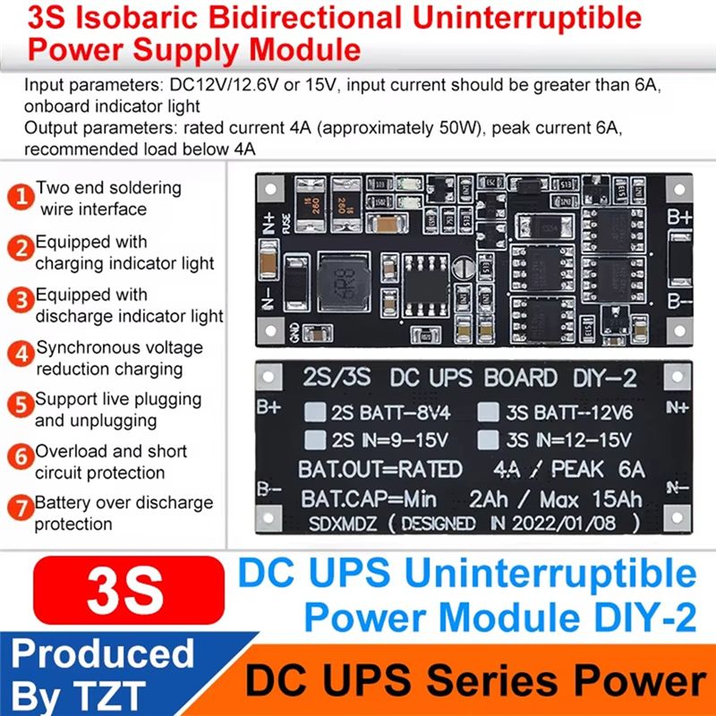 Módulo de Fuente de Alimentaci - Dc Power Supply 12V reseña y precio