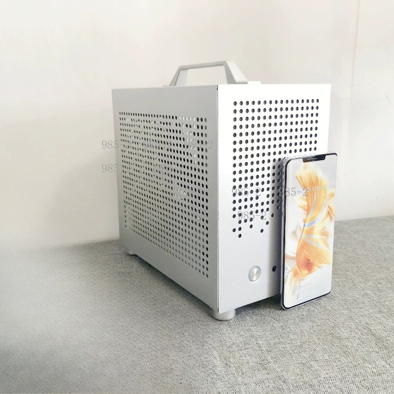 Caja de torre Mini ITX con asa - Pc Power Supply reseña y precio
