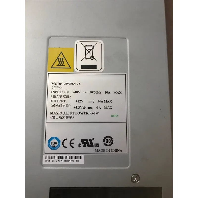 Fuente de alimentación CA de 6 - Power Supply 650W reseña y precio