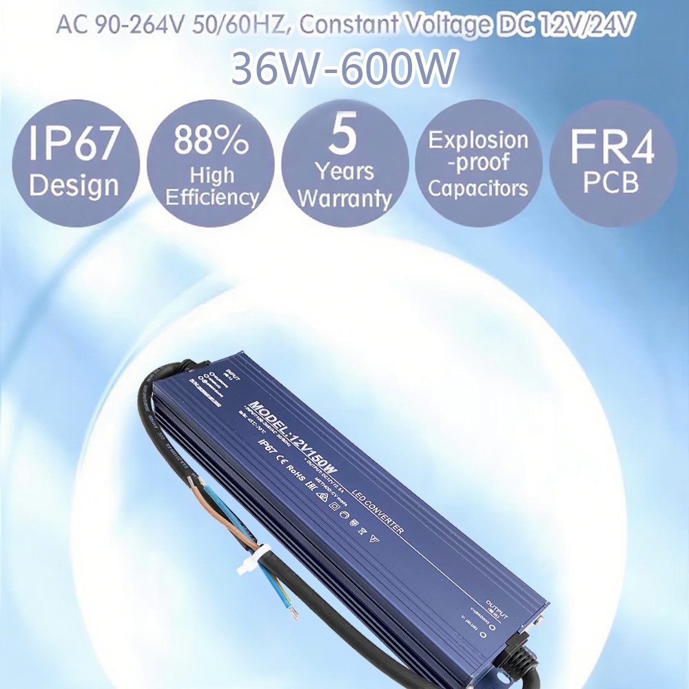 Fuente de Alimentación LED IP6 - Power Supply 12V reseña y precio