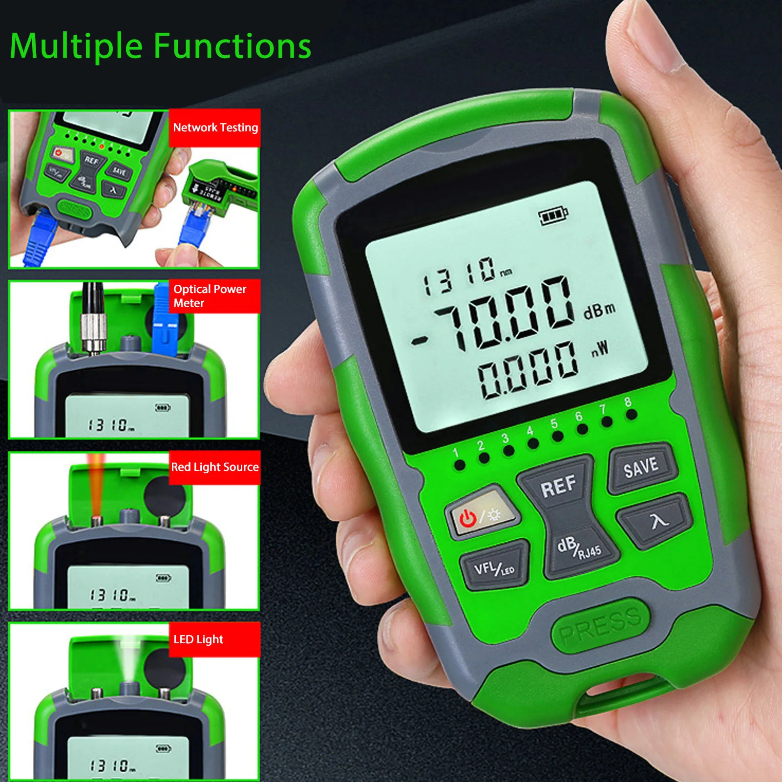 Probador de potencia de Cable  - Power Supply Tester reseña y precio