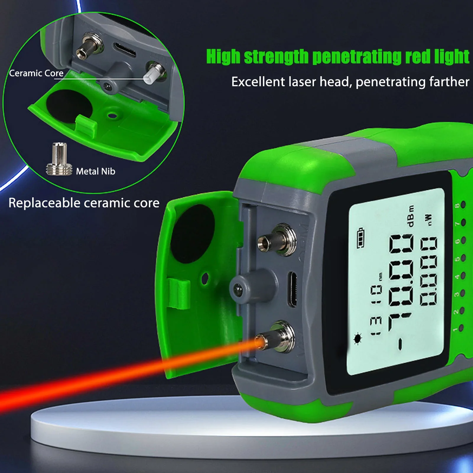 Probador de potencia de Cable  - Power Supply Tester reseña y precio