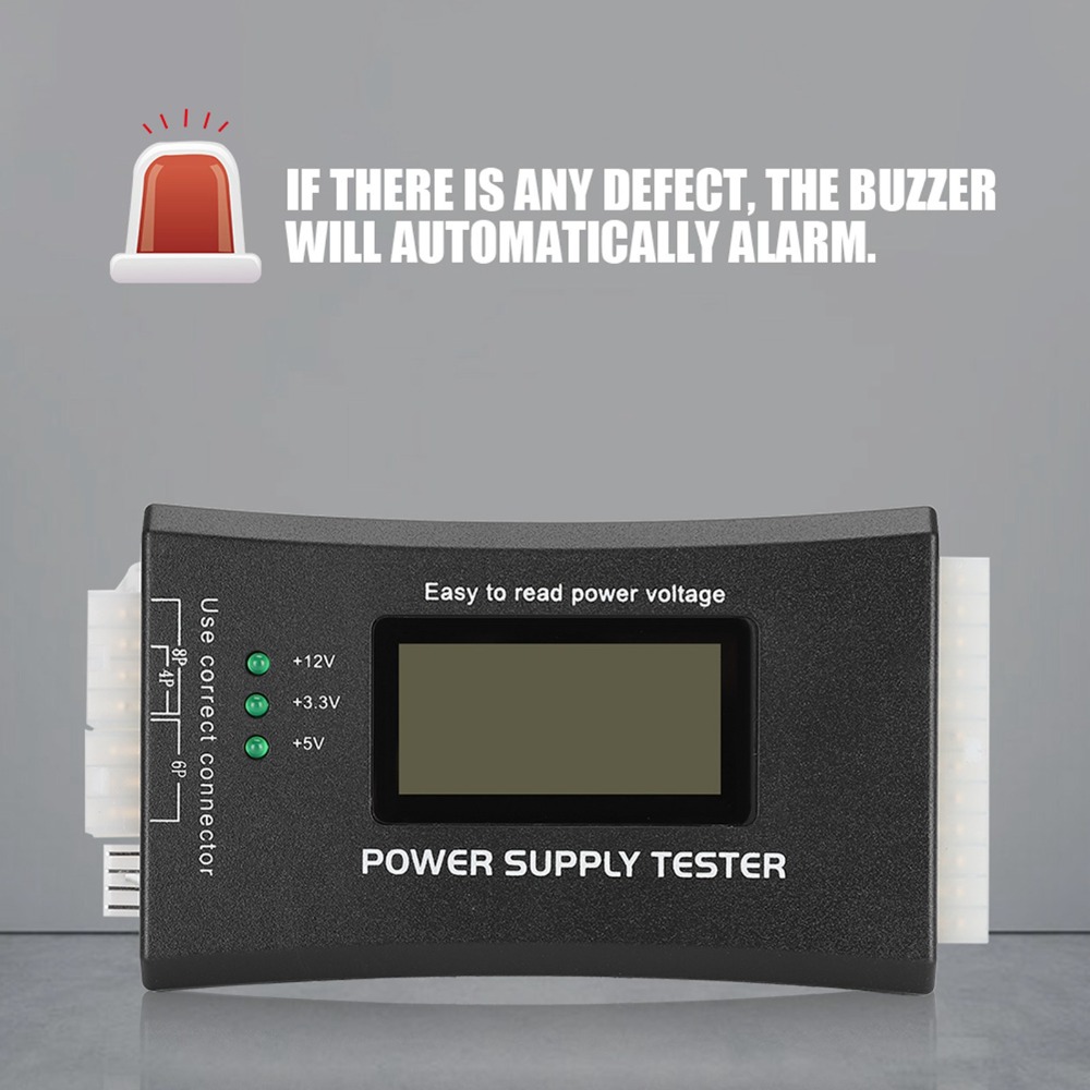 Probador de fuente de alimenta - Power Supply Tester reseña y precio