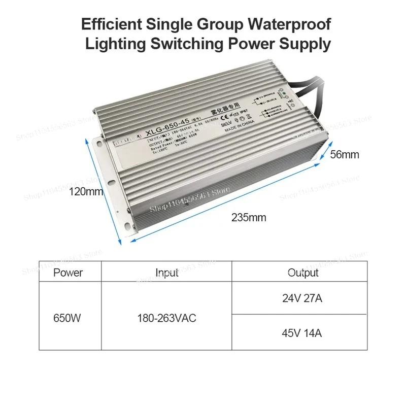 Fuente de Alimentación Imperme - Power Supply 650W reseña y precio