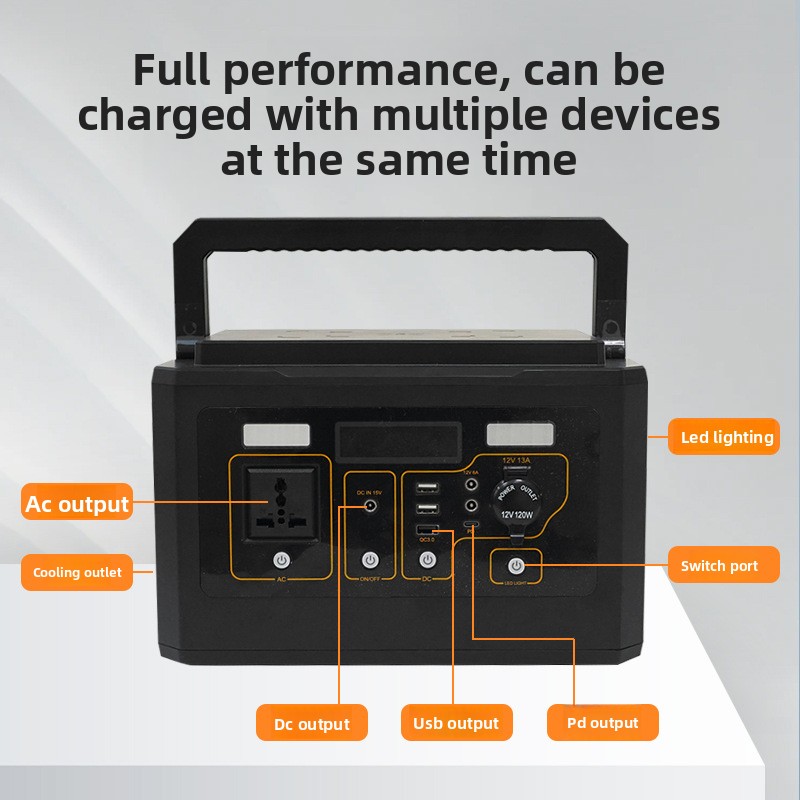 Fuente de Energía Portátil de  - Power Supply 500W reseña y precio