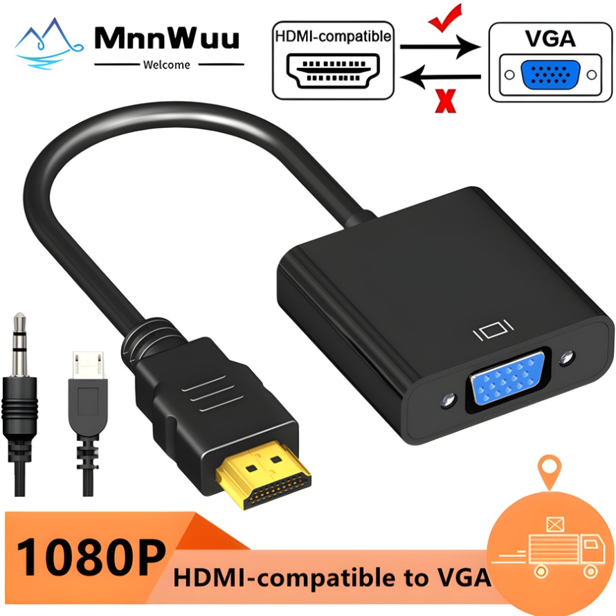 Convertidor adaptador HDMI a V - Pc Power Supply reseña y precio