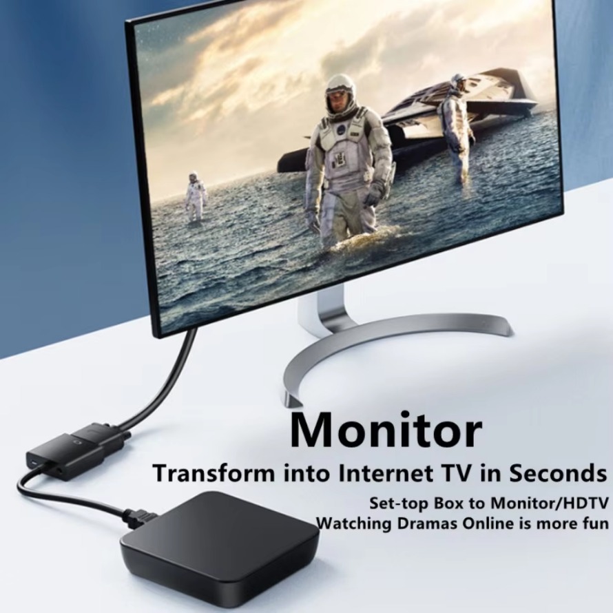 Convertidor adaptador HDMI a V - Pc Power Supply reseña y precio