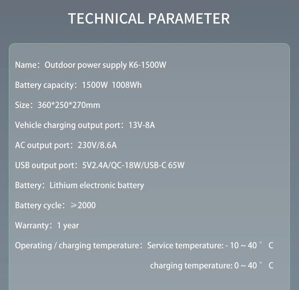 Generador Solar Portátil para  - Power Supply reseña y precio