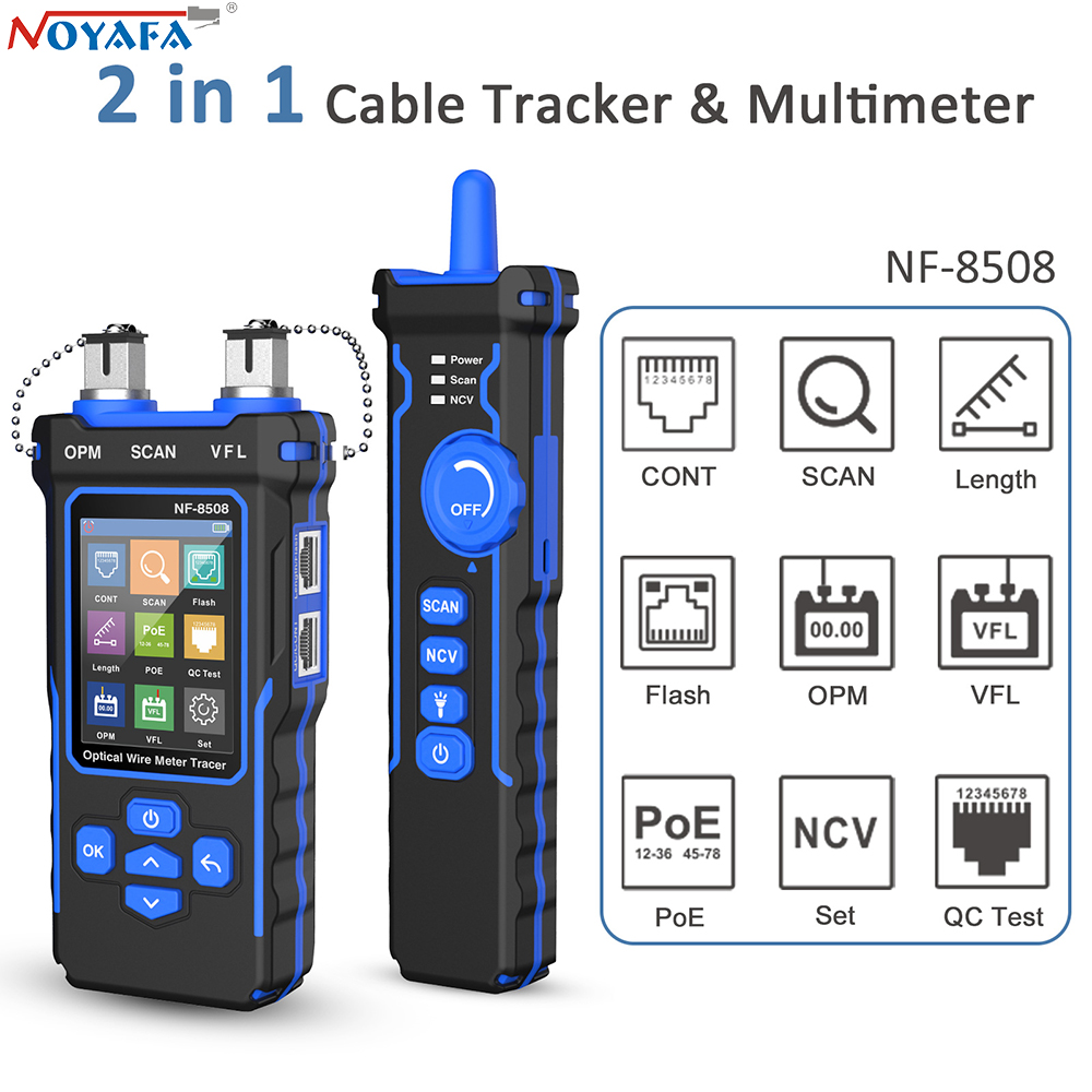 Probador de Cable de red NOYAF - Power Supply Tester reseña y precio