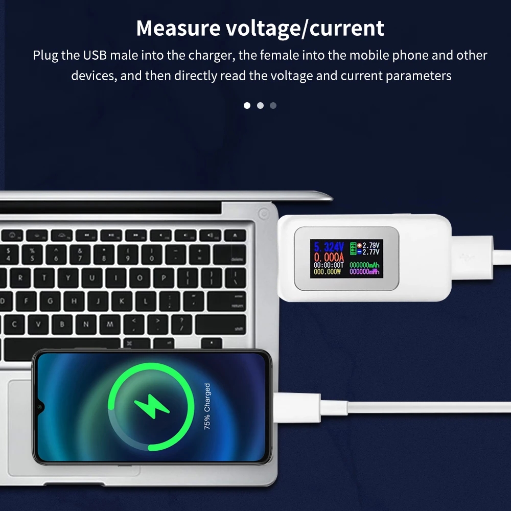 Probador USB 10 en 1, voltímet - Power Supply Tester reseña y precio