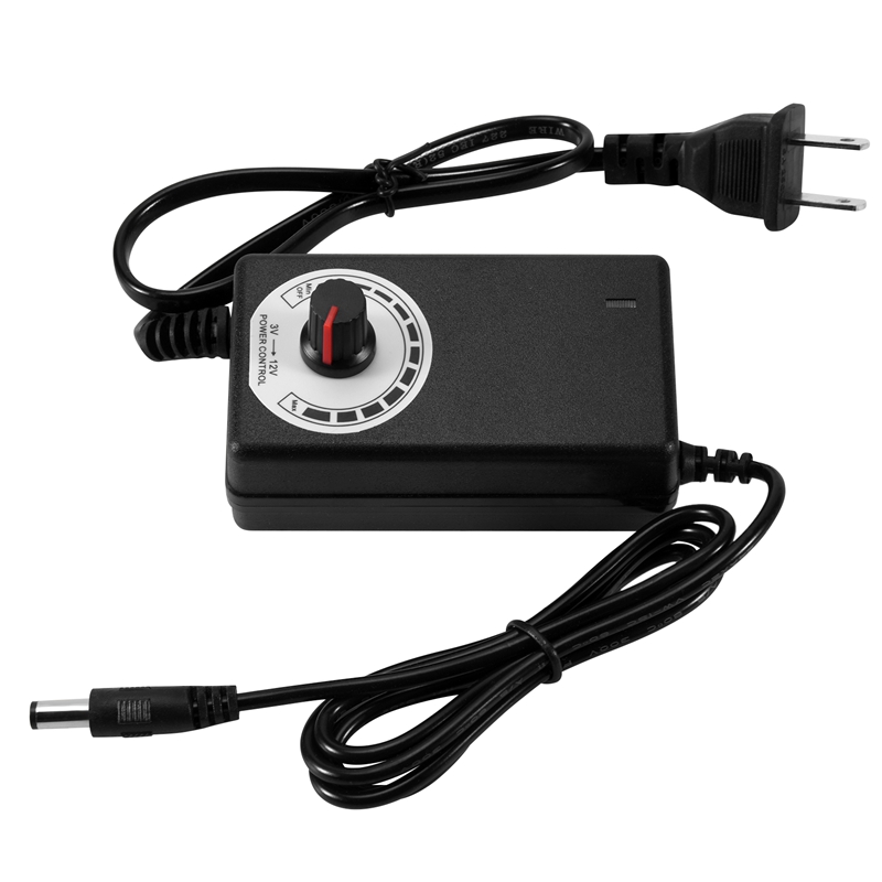 Adaptador de CA a CC, fuente d - Power Supply 12V reseña y precio