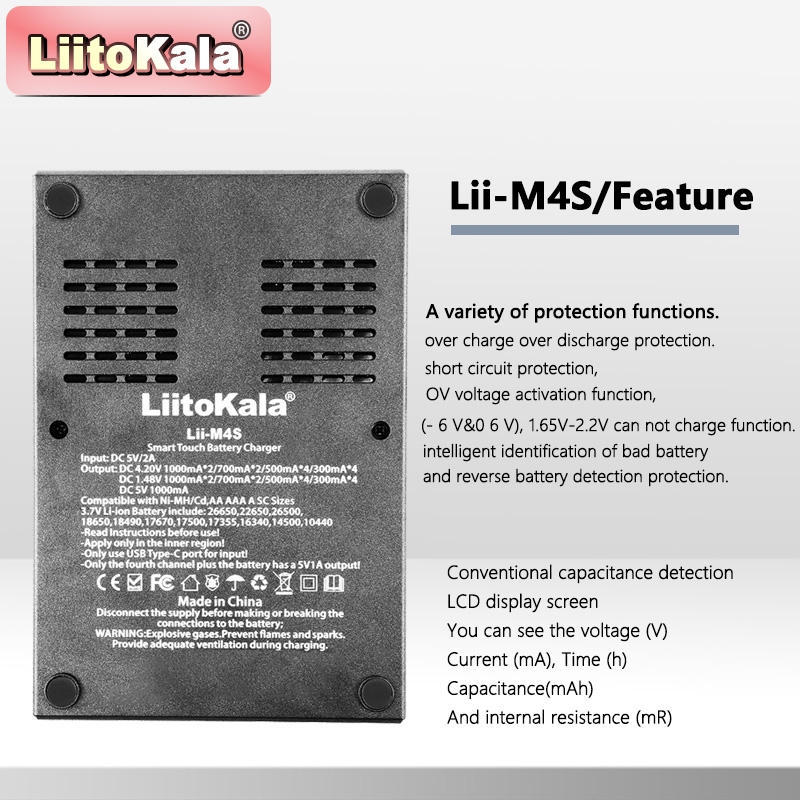 Cargador Táctil LiitoKala Lii- - Power Supply Tester reseña y precio