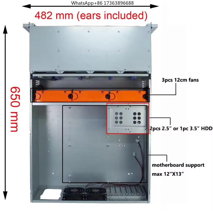Caja de Servidor para Montaje  - Server Power Supply reseña y precio